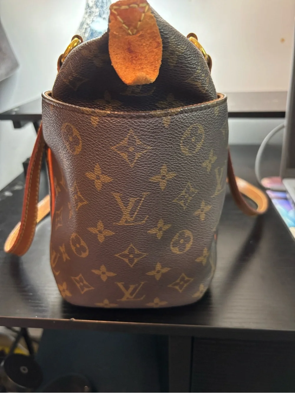 Authentic Louis Vuitton Monogram Totally PM Tote Shoulder Bag Discontinued